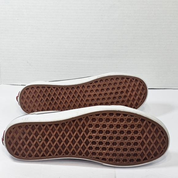 Vans Unisex Off The Wall Gray Casual Shoes Sneakers Size M 7 W 8.5 - Picture 3 of 8